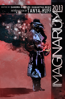 Cover image of Imaginarium 2013 courtesy of ChiZine Publications. Art work by GMB Chomichuk